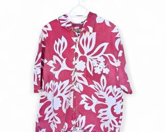 Kahala Reverse Print Floral Hawaiian Shirt