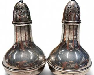 Wallace Sterling Silver Salt and Pepper Shakers 85g