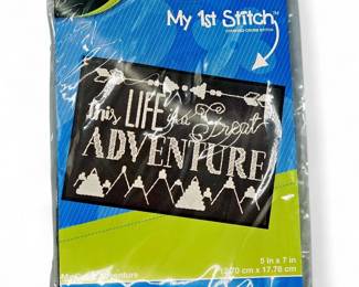 Bucilla Brand Counted Cross-Stitch Embroidery Kit