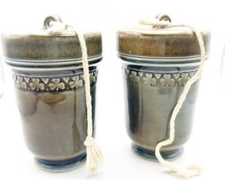 Wade Irish Porcelain Pottery Egg Coddlers