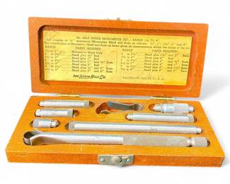 Lufkin Rule Co. No. 680A Inside Micrometer Set
