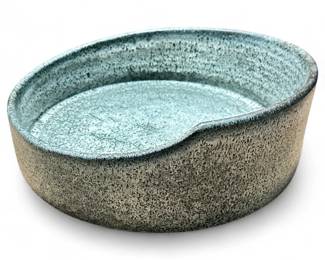 Handcrafted Mid Century Modern Mobach Ceramics Speckled Ceramic Bowl