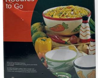 Noodles to Go Ceramic Set