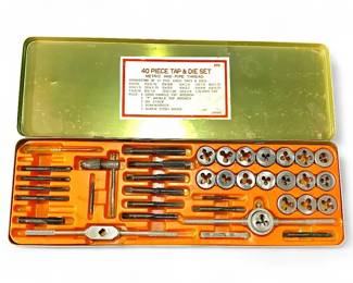 Cobra 40-Piece Tap and Die Set, Japan