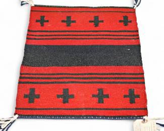 Navaho Teec Nos Pos Weaving By Eunice Joe