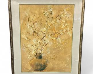 “Flowering Dogwood” Framed Art Print by Cheri Blum