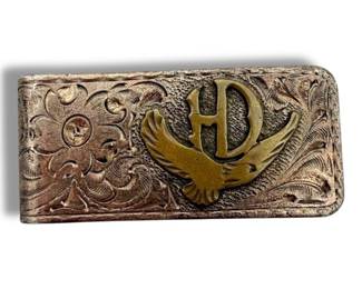 Harley Davidson Metal Money Clip