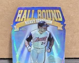 1998 Topps Chrome All Bound Rickey Henderson Refractor #HB8 Rare