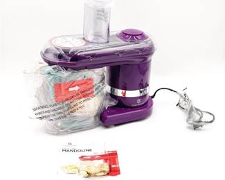 Cook's Essentials Electric Mandoline Slicer – Purple