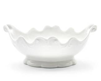 Vintage Limoges F&F France Porcelain Sauceboat