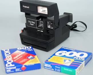 Vintage Polaroid OneStep Flash Instant Film Camera