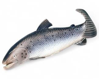 Bing & Grondahl 2366 Porcelain Salmon Fish Figurine