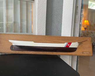 Wood Half Model $125