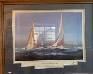 Limited addition Americas Cup print $60
