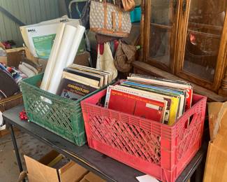 Jazz and blues vinyl