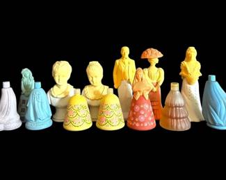 Avon Perfume Bottles 18th Century Figurines  More