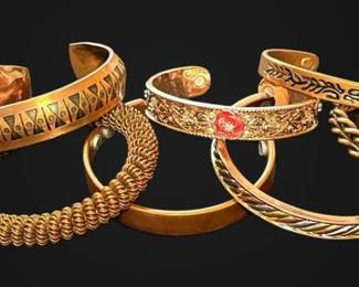 Copper Cuff Bracelets