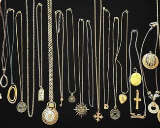 Brass GoldToned Costume Jewelry