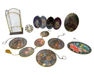 Angel Floral Sun Catchers and More GoldToned Decor