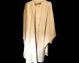 Vintage Capri Fur Poncho