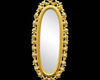 Syroco Rose Wall Mirror