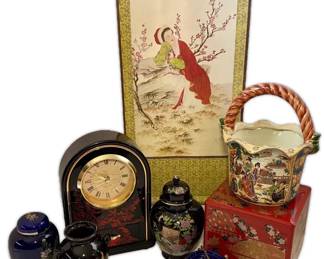 Asian Themed Decor Hanging Scroll