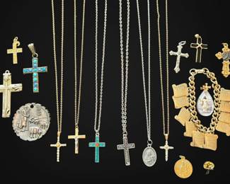 Cross Pendant Necklaces Religious Jewelry