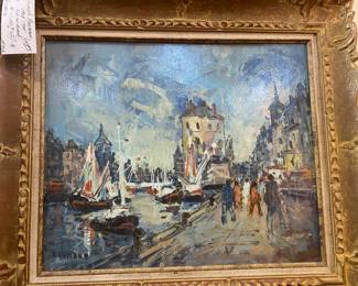 Joseph Raumann 1908 to 1999 oil on board