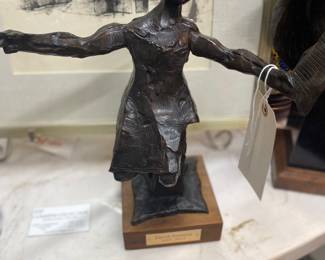 David Aronson 1923 to 2015 bronze signed