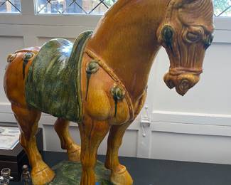 Very large Chinese Tang horse