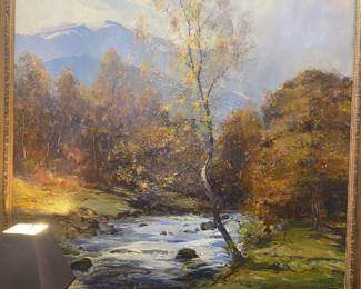 Archibald Kay 1860 to 1935 Scottish painter oil on canvas.