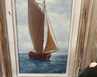 Robert Lemonnier French 1883 to 1958 oil on canvas