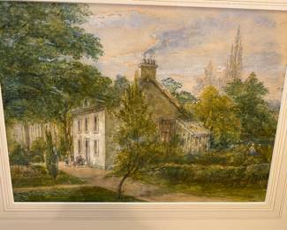 John Barr, 1835 to 1913 watercolor