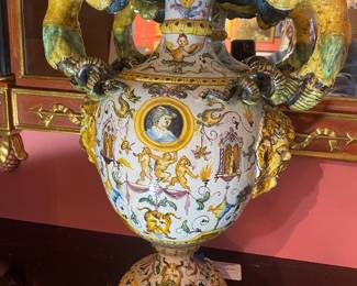 Late 19th century, Italian Majolica