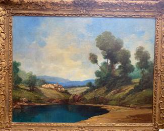 Toni Bordignon born in 1927 oil on canvas