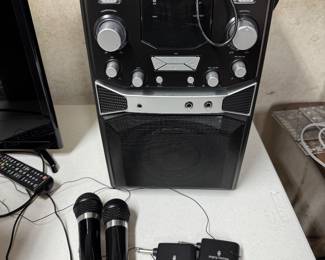 karaoke machine  