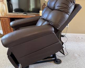 Leather lift chair from prior pic