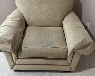 Matching 42" arm chair to the sofa - I found the arm covers and laid them on for the picture so they look a bit sloppy and fit tight and clean though