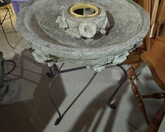 fountain with other parts not shown