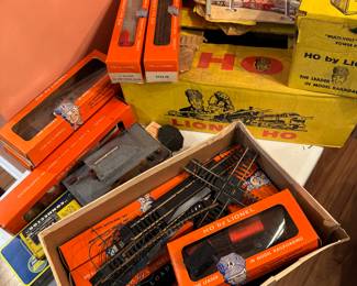 Lionel Train Set in Original Box with brochures - we just found this!!!!! Bonus - organizing it yet, so we are going through if it's complete, but sure looks like it.    