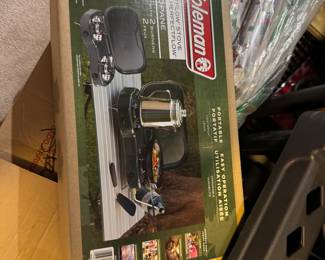 Coleman Direct Flow Stove Portable Easy 2 burner