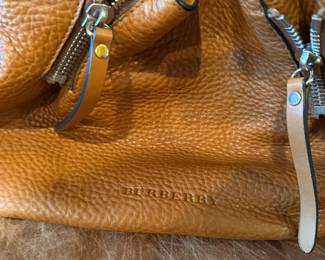 Burberry leather purse