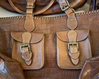 Mulberry vintage darwin leather oak rampling congo tote bag