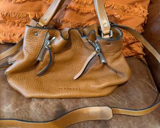 Burberry leather purse