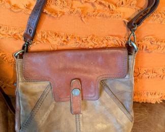 Frye leather crossbody bag
