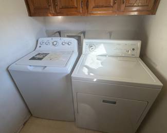GE Washer and Kenmore Dryer