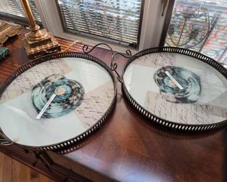 Large decorative trays