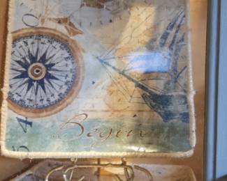 Coastal plates and bowls set of 4 each