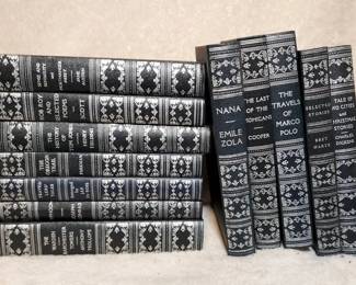 12 Volumes of The Book League of America Classic Literature Collection
