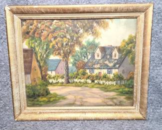 Signed Original John Everett Oil Painting